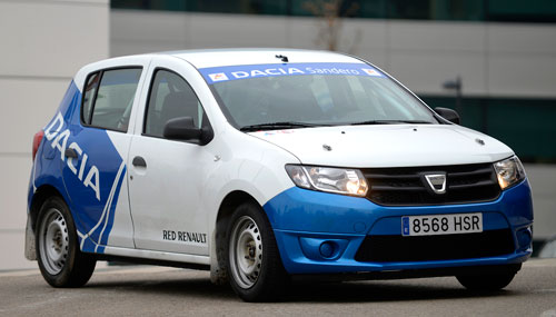 Dacia Sandero Rallye Cup (frontal)