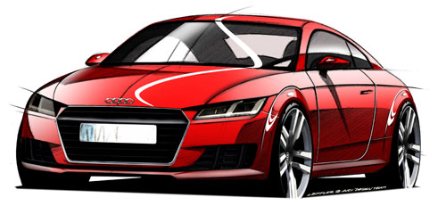 Audi TT (frontal)