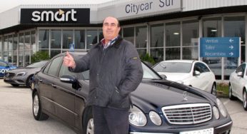 Eugenio Ambrona, el taxista del millón de kilómetros con su ‘estrella’