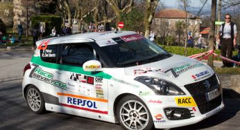 Victoria de Víctor Pérez en la primera prueba de la Copa Suzuki Swift