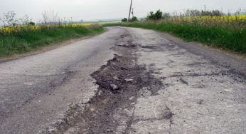 Las carreteras españolas, en mal estado