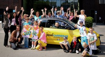Un Opel Adam para la Fundación José Carreras