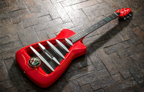 Guitarra eléctrica Alfa Romeo