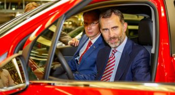 El Rey visita Figueruelas