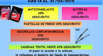 Campaña de Antras Motor (Mazda, Ford y Chevrolet) en accesorios con hasta el 40% menos