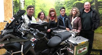 Alicia Sornosa y Gustavo Cuervo presentan la BMW R 1200 GS Adventure de América2