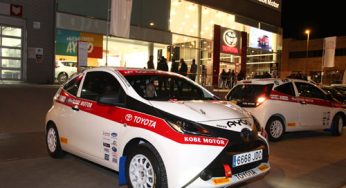 Kobe Motor entrega los 10 Toyota Aygo de la copa que lleva su nombre