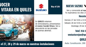 Jornadas de puertas abiertas en Quiles para conocer el nuevo Suzuki Viatara