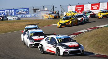 José María López, Yvan Muller y Citroën, dominadores de la carrera del WTCC en Shangai