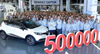 El Renault Captur llega a 500.000 unidades fabricadas