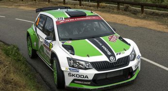 Tres Skoda R5 oficiales participan en el Rally de España