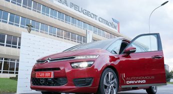 Citroën Grand C4 Picasso, el primer coche autónomo que circula en España