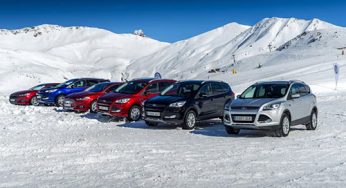 La tracción total de Ford, a prueba en la estación de Astún