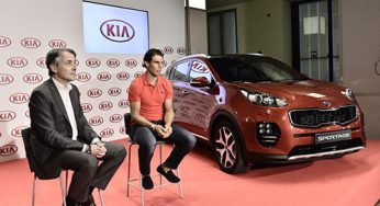 Kia entrega el nuevo Sportage a Rafa Nadal