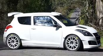 El nuevo Suzuki Swift R+ se presenta durante el Rallye de Ourense
