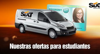 Sixt lanza una oferta de alquiler de furgonetas para estudiantes que vayan a mudarse
