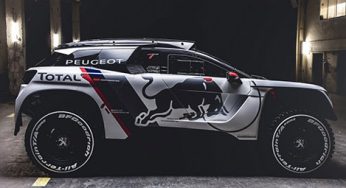 La nueva ‘bestia’ de Peugeot para el Dakar 2017