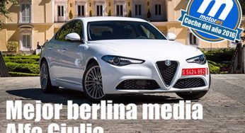 El Alfa Romeo Giulia y Fiat Tipo triunfan en los premios Mejor Coche del Año 2016 de Motor.es