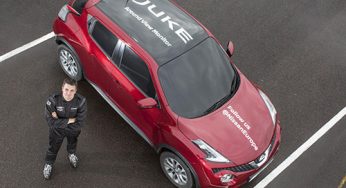 El Nissan Juke consigue hacer un giro en J usando solamente el sistema de visión de 360º