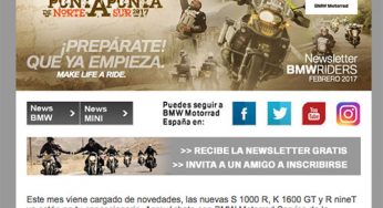 La News BMW Riders de febrero, ya en vuestras pantallas, con un vídeo sobre ‘La leyenda continúa’ que os recomendamos