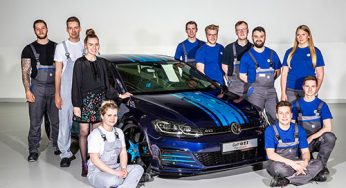 Volkswagen presenta el nuevo Golf GTI First Decade, con motor híbrido de 410 CV