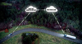 Volvo Cars y Volvo Trucks comparten datos del vehículo en tiempo real para mejorar la seguridad del tráfico