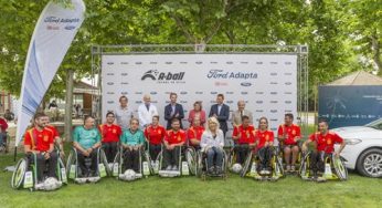 A-ball y Ford Adapta presentan la modalidad de fútbol en silla en el Hospital Nacional de Parapléjicos de Toledo