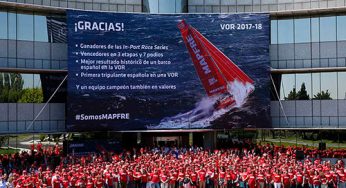 Mapfre homenajea a los héroes de la Volvo Ocean Race
