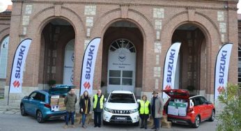 Litros X Kilos: Suzuki entrega más de 3.000 kilos de comida al Banco de Alimentos de Madrid