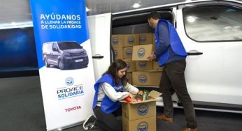 Toyota recoge a través de sus concesionarios más de diez toneladas de comida para el Banco de Alimentos