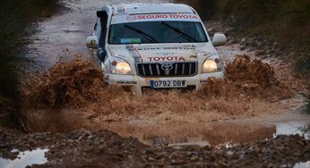 Sensacional podio del equipo Toyota Kobe Motor en la Baja Aragón 2019
