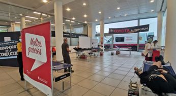 Toyota España ayuda a salvar casi 900 vidas donando sangre en los concesionarios catalanes