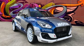 Los Suzuki Swift R4lly S celebrarán el triunfo de la marca en MotoGP corriendo los dos últimos rallies de la temporada ‘vestidos’ de azul y plata