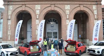 Suzuki entrega 3.170 kilos de comida al Banco de Alimentos de Madrid por la prueba solidaria ‘Litros X Kilos’