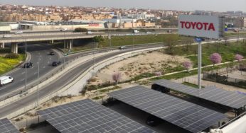 Toyota España reducirá su impacto medioambiental en 55.000 kg de CO2 al año debido al uso de paneles solares fotovoltaicos en su sede