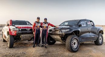 Toyota Gazoo Racing, listo para el Dakar 2022 con cuatro nuevos Hilux T1+ y Al-Attiyah a la cabeza del equipo