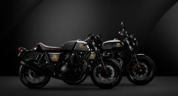 Edición especial de las Royal Enfield Interceptor y Continental conmemorando los 120 años de la marca