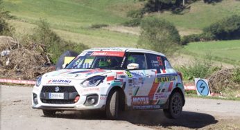 Victoria de José Álvarez en la Copa Suzuki Swift disputada en el Rally Princesa de Asturias
