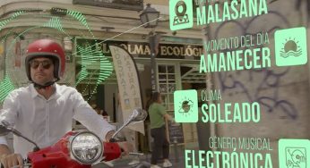 Recorre la ciudad en Vespa con ‘Sounds of the city’, una experiencia única gracias a la IA