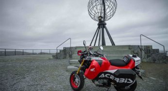 Acerbis consigue el Guinness World Record® al ir a Cabo Norte en moto recorriendo más de 4.000 km sin repostar