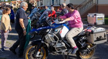 La Ruta ‘En busca de la sonrisa perdida 2023’ de Km Solidarity, finaliza en ADEPAS Noreña provocando alegría, ilusión y sonrisas