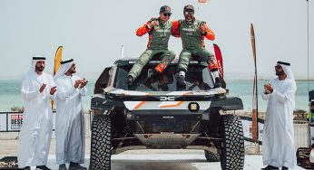 Al-Attiyah y Boulanger consiguen la segunda victoria en el W2RC con Dacia Sandriders al ganar el Abu Dhabi Desert Challenge