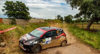 Rallye Ciudad de Pozoblanco: Raúl Carrasco se estrena con victoria en la Copa Kobe Motor a los mandos del Toyota Aygo N3