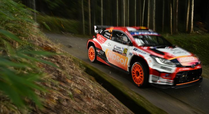 Cachón conquista Japón: la primera gran victoria de Toyota Gazoo Racing Spain en WRC2