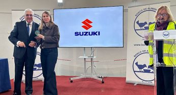 Suzuki Motor Ibérica, reconocida por el Banco de Alimentos de Madrid por su compromiso solidario