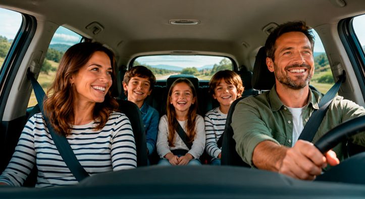 Diez claves para viajar en coche con toda la familia y llegar sin sobresaltos
