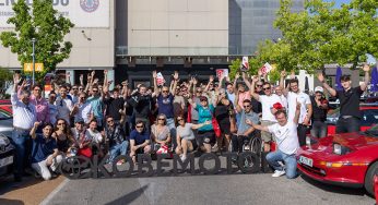 Kobe Motor celebra la décima Ruta GR con medio centenar de deportivos Toyota