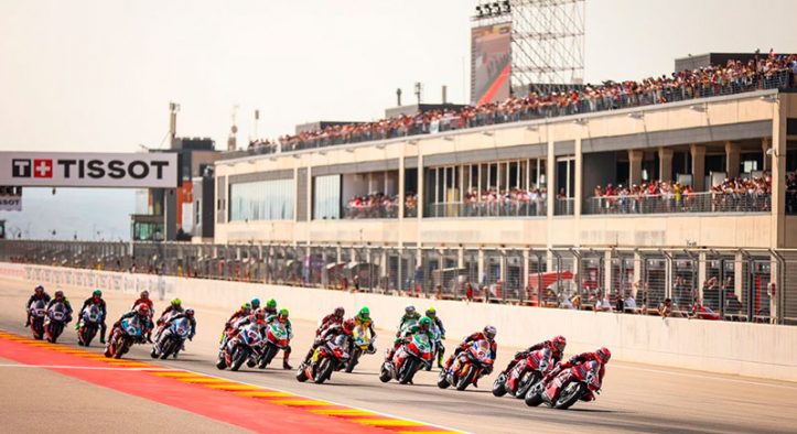 Lecuona firma tres segundos puestos y MotorLand Aragón confirma el dominio de Bulega en WorldSBK