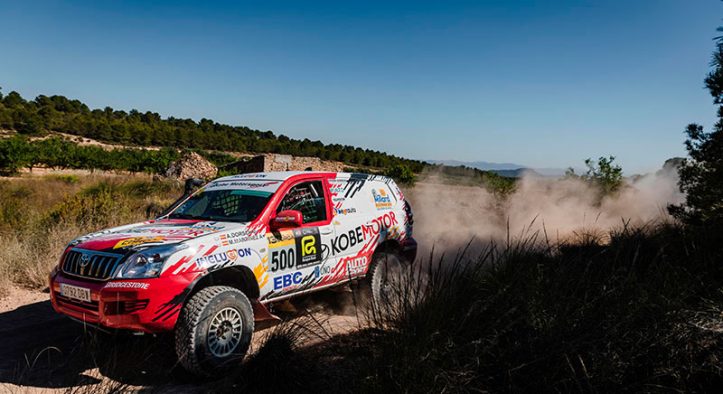 Kobe Motor defiende el liderato de T2 en la Baja España Aragón con Alberto Dorsch