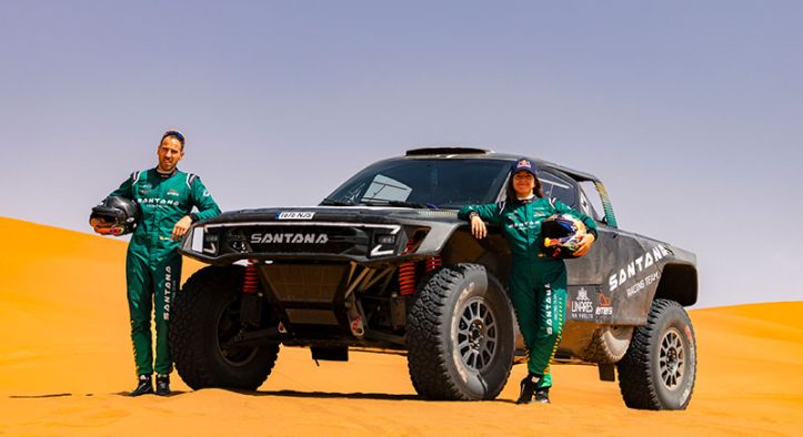 Cristina Gutiérrez pone a prueba el Santana en el Rally de Marruecos con la mirada en el Dakar